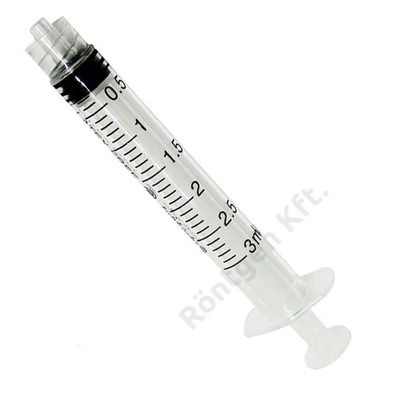 Fecskendő CHIRANA 3ml, Luer-Lock