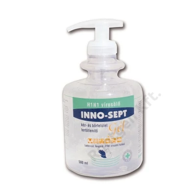 Inno-Sept gél extra 500 ml pumpás kézfertőtlenítő