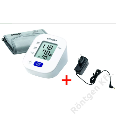 Omron M2 automata vérnyomásmérő készülék adapterrel