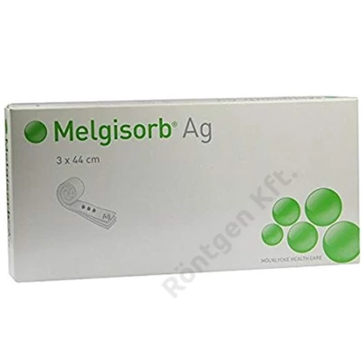 Melgisorb Cavity AG 3x44 cm ezüst-aligát kötszer