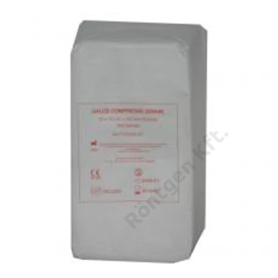 Mull lap 10x10 cm nem steril, 100 db/csomag, 16 rétegű