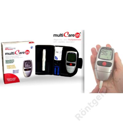 WELLMED EasyTouch GC vércukormérő és koleszterinszint mérő készülék (S_)