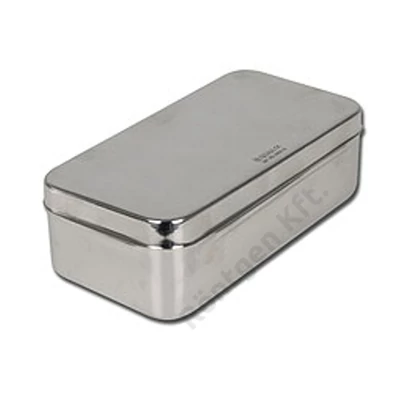 Műszerdoboz rozsdamentes 30x15 cm