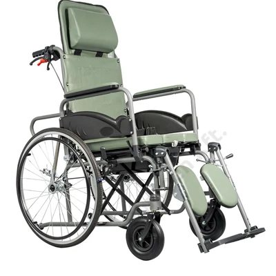 MO-S - Kerekesszék dönthető - szoba wc 120 kg-ig/46cm beül