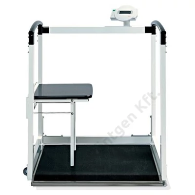 SECA 685 multifunkció mérleg korláttal, székkel 300 kg/100g