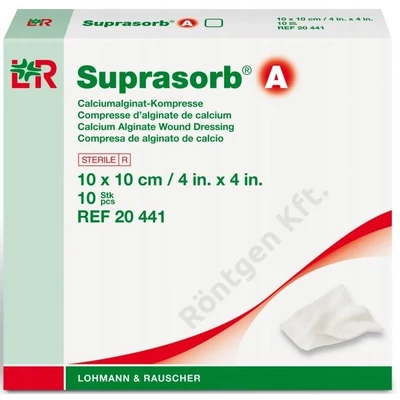 Suprasorb A 10 x 10 cm alginát kötszer