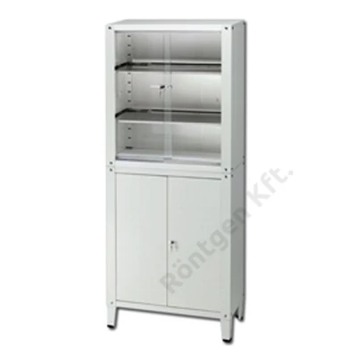 Műszer szekrény orvosi PREMIUM 2-2 ajtós 79 x 36 x 186 cm