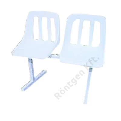 Várótermi pad 2 üléses Vario ülőkével
