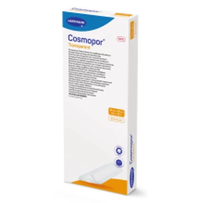 Cosmopor transparent steril filmkötszer sebpárnával 10x25cm - 25db/doboz