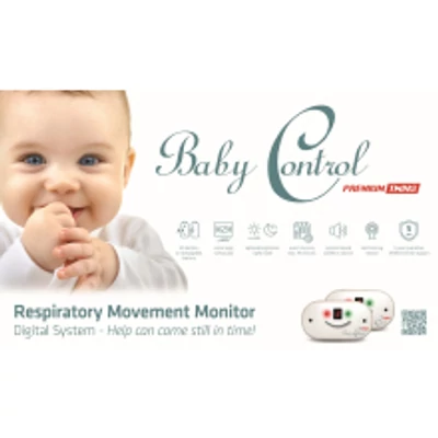 Baby Control Premium TWINS légzésfigyelő