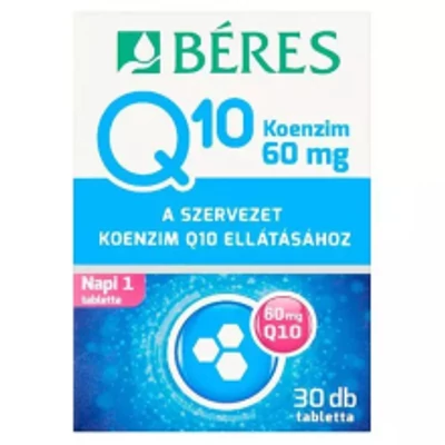 Béres Koenzim Q10 60 mg tabletta 30 db