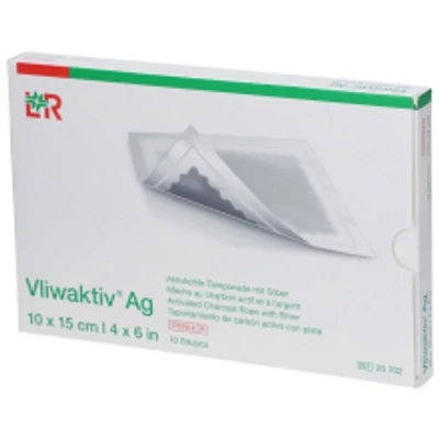 Vliwaktív AG tamponáló 10x15cm