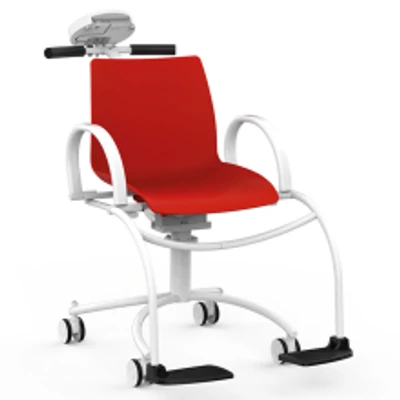 WUNDER DE20 elektromos székmérleg 250 kg - Class III - piros – standard