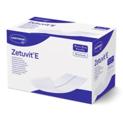 Zetuvit E nedvszívó sebpárna, NEM STERIL, 10x10cm