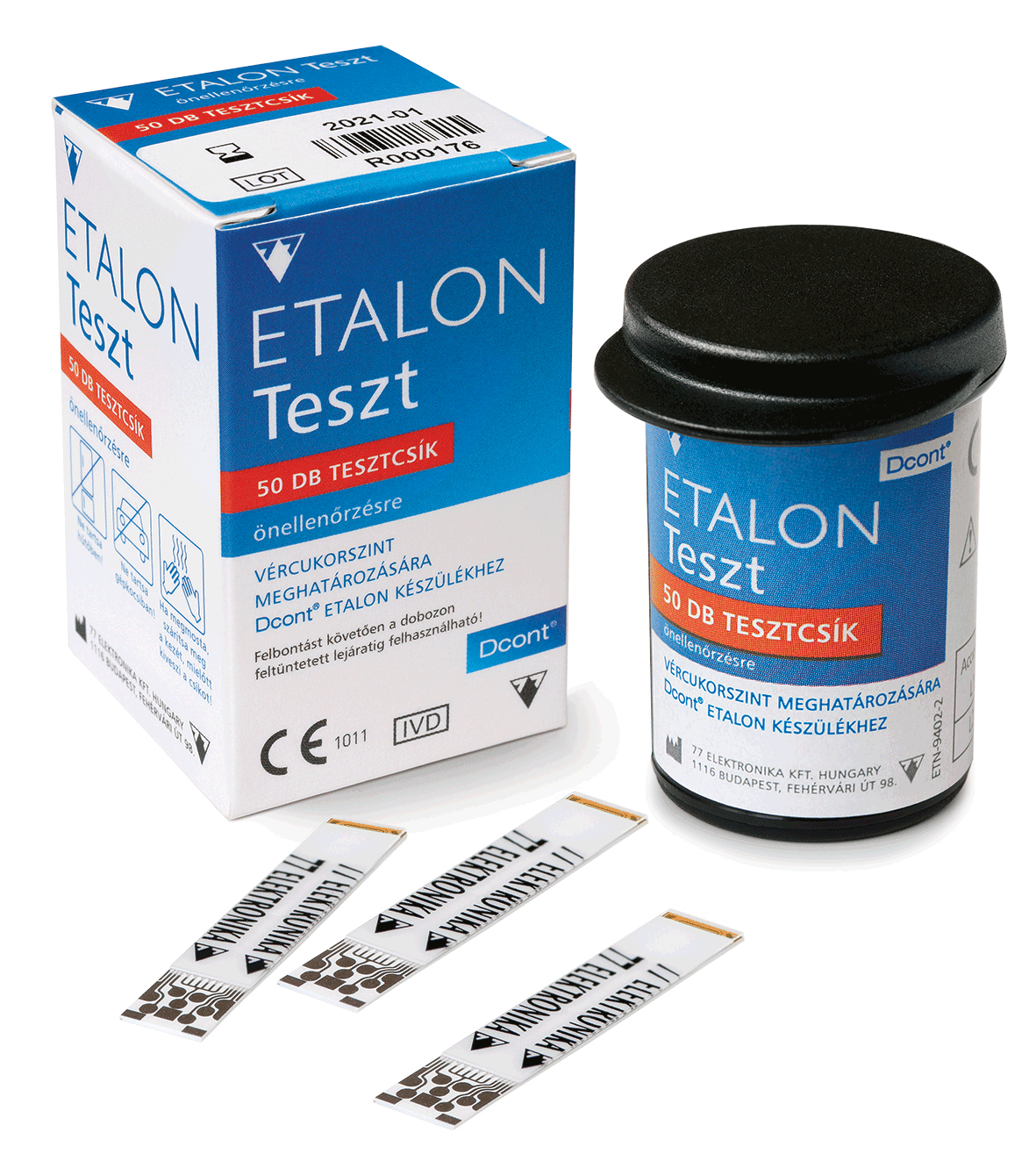 Dcont ETALON Vércukormérő készülék | Paracelsusmedicina